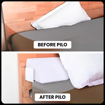 Mattress Gap Filler - Wedge Pillow with Storage Pockets for Headboard & Bed